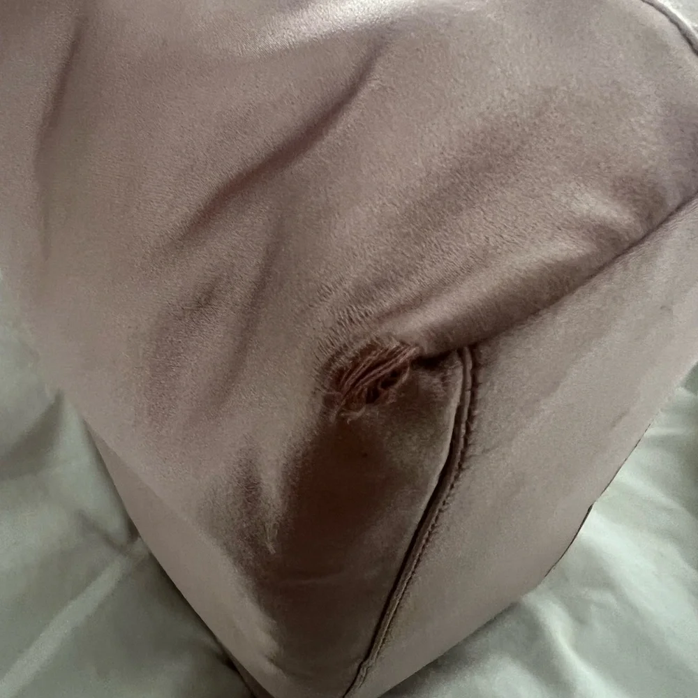 Prada silk handbag with acrylic handles (vintage) - Picture 7 of 15